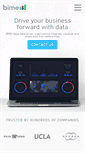 Mobile Screenshot of bimeanalytics.com